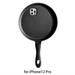 Funny 3D Frying Pan Case for IPhone 12/12Mini/12Pro/12 Pro Max Saucepan Shaped Case