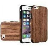 GSA Wood Grain Hybrid Case for the iPhone 6 Plus & 6s Plus (5.5 ) - Rose Wood Grain