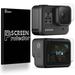 Fit For GoPro Hero8 Black [4-Pack BISEN] Ultra Clear Screen Protector + Lens Cover Anti-Scratch Anti-Shock