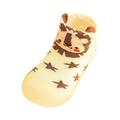 Cute Child Floor Sneaker Kids Toddler Baby Boys Girls Solid Warm Knit Soft Sole Rubber Shoes Socks Slipper Stocking