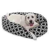 Majestic Pet Products Links Sherpa Bagel Bolster Metal in Black | 9 H x 35 D in | Wayfair 78899554431