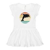 Inktastic Dolphin Cute Beach and Vacation Girls Toddler Dress