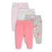 Gerber Baby Girls Microfleece Pants 4-Pack (Newborn - 24 Months)
