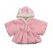 Shuttle tree Baby Girl Kids Winter Warm Hooded Coat Rabbit Bunny Outerwear Clothes Outfit