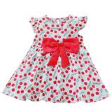 TAIAOJING Girls Dress Set Toddler Kids Casual Princess Dress Bag Print Floral Party Baby A-Line Dresses Clothes Outfit