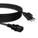 PKPOWER 6ft/1.8m UL Listed AC Power Cord Cable Plug for Insignia NS-20LCD 20 inch LCD Monitor Television TV
