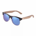 Wooden Sunglasses Walnut Wood Retro Sunglassesmen Polarized Sunglasses forMens And Womens Unisex Sun Glasses For Driving Uv Protection Multi Pack Option(Blue Lenses)