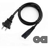 YUSTDA (6Ft Long) AC Power Cord Cable for VIZIO 55 Class LED 1080P Smart TV Model E55-D0 Power Cord