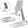 Cell Phone Stand Angle Height Adjustable Cell Phone Holder Fully Foldable Cell Phone Stand for Desk Compatible with All Mobile