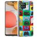 VIBECover Slim Case compatible for Samsung Galaxy A42 5G TOTAL Guard FLEX Tpu Cover Retro Gaming