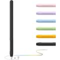 Case for Apple Pencil Grip for Apple Pencil Accessories Holder for Apple Pencil 2nd Generation Cover Sleeve for Apple Pencil with Protective Nib Cover for iPad Pencil(Black)