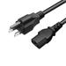 6 Ft 6 Feet Ac Power Cord Cable Plug for Acer Asrock Bowflex Epson