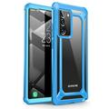 SUPCASE Unicorn Beetle EXO Pro Series Case for Galaxy Note 20 (2020 Release) Premium Hybrid Protective Clear Bumper Case Without Built-in Screen Protector (Blue)
