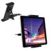 Car Tablet Mount EEEkit Universal 2 in 1 CD Slot Tablet Phone Holder Mount Cradle with 360 Degree Rotation Fit for iPad 2 3 4 5 Samsung S21 S21+ Motorola Xoom PC GPS