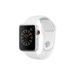 Restored Apple Watch Series 3 38mm Silver Aluminium Case White Sportsband GPS + Cellular Model Smartwatch (Refurbished)