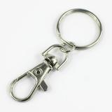 5/10/20pcs New Silver Charm Swivel Clip Lobster Clasps Ring Trigger Key bes A4R7