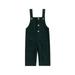 Toddler Baby Suspender Pant with Pockets Solid Color Corduroy Trousers Overalls Causal Loose Outfit