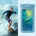 VANLOFE Universal Waterproof Phone Pouch IPX8 Waterproof Phone Case for Beach Underwater Cellphone Dry Bag with Lanyard Fits All Phones Up To 7.2IN