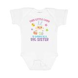 Inktastic Easter This Little Lamb is Gonna Be a Big Sister Girls Baby Bodysuit