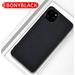 Ultra Thin Case for 2021 Release Apple iPhone 13 Mini (5.4-Inch) - Plastic/Silicone/Fabric Composite Case Slim Fit Lightweight Scratch Resistant Cover (Black)