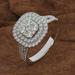 Floleo Clearance Ladies Fashion Diamond Ring Jewelry Creative Ring Jewelry