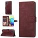 Samsung A71 Wallet Case 5G Luxury RFID Blocking Card Holder Slot Stand Premium PU Leather & Soft TPU Back Shockproof Flip Folio Book Magnetic Cover For Samsung Galaxy A71 5G Winered