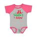 Inktastic Santa s Helper Elf Shoes Snowflakes Christmas Boys or Girls Baby Bodysuit