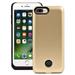 iPhone 7 Plus Battery Case 9000mAh Protable Rechargeable Extended Charging Backup Battery Case for iPhone 7 Plus 5.5 inch ( gold)