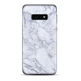 Skin for Samsung Galaxy S10e Skins Decal Vinyl Wrap Stickers Cover - Grey White Standard Marble