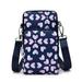 PhoneSoap Small Crossbody CellPhone Purse For Women Mini Messenger Shoulder Handbag Wallet With Credit Card Slots D