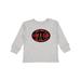 Inktastic Pi Day Buffalo Plaid Boys or Girls Long Sleeve Toddler T-Shirt