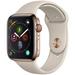 (Used) Apple Watch Series 4 GPS+LTE w/40MM Gold Stainless Steel Case & Stone Sport Band