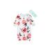 Newborn Infant Baby Gown Floral Sleeper Romper Swaddle Cap Headband Sleeping Bags Nightgowns Pajamas Set