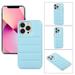 iPhone SE (2nd Generation) Case 4.7 Inch iPhone 8/7 Case 4.7 - TECH CIRCLE [Down Coat Series] Stylish Cute Case Slim Lightweight Protective Portable Carrying Case Cover for Girls Women Men (Blue)