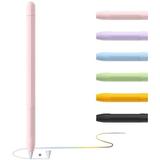 Case for Apple Pencil Grip for Apple Pencil Accessories Holder for Apple Pencil 2nd Generation Cover Sleeve for Apple Pencil with Protective Nib Cover for iPad Pencil(Pink)