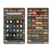 Skin Decal For Amazon Fire Hd 8 Tablet / Colorful Brick Wall Design