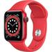 Restored Apple Watch Series 6 44MM Red GPS + Cellular (Refurbished)