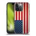 Head Case Designs Vintage Flags Flag of the United States of America USA Soft Gel Case Compatible with Apple iPhone 14 Pro