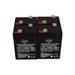 SPS Brand 6V 4.5 Ah Emergency Lights Replacement Battery (SG0645T1) for Lightalarms CE1-5BK (4 Pack)