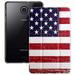 Galaxy Tab A 8.0 2018 Case Poetic Smart Cover Case w/Flexible Soft Clear TPU Back Slim-Fit Trifold Stand Folio Front Lumos X Series SM-T387 Verizon/Sprint/T-Mobile/AT&T American Flag