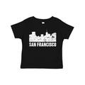 Inktastic San Francisco Skyline with Grunge Boys or Girls Toddler T-Shirt