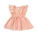 Toddler Baby Girl Tulle Dress Floral Sleeveless Tulle Tutu Princess Party Formal Dresses