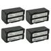 Kastar 4-Pack BDC-70 Battery Replacement for Hitachi VLH100L VM645LA VM835LA VM945LA VM955LA VMD865 VMD865LA VMD873LA VMD875LA VMD965 VMD965LA VMD975LA VME340A VME340LA VME350A VME368E