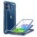 SUPCASE Unicorn Beetle EXO Pro Series iPhone 12 Mini Case 5.4 (2020 Release) Case Premium Hybrid Protective Clear Bumper Case for Apple iPhone 12 Mini With Built-in Screen Protector (Blue)