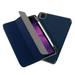 Insten - Soft TPU Tablet Case For iPad Pro 11 inch 2020 Multifold Stand Magnetic Cover Auto Sleep/Wake Pencil Charging Dark Blue