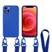 iPhone 13 Pro Crossbody Phone Case with Detachable Lanyard Cover with Drop Protection Adjustable Rope