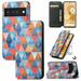 Galaxy Z Fold 3 Case Galaxy Z Fold 3 Wallet Case PU Leather and Hard PC RFID Blocking Slim Durable Protective Phone Case Cover for Samsung Galaxy Z Fold 3 5G 2021 Mandala