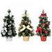 40cm Mini Artificial Christmas Tree Christmas Decoration fr Table and Desk Tops Small Christmas Pine Tree Perfect Tabletop Xmas Decoration for Your Home and Office