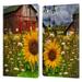 Head Case Designs Officially Licensed Celebrate Life Gallery Florals Barn Meadow Flowers Leather Book Wallet Case Cover Compatible with Apple iPad mini 4