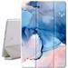 Watercolor Marble Ultra Slim Flip Tri-fold Case For iPad 10.2 (2019/2020)